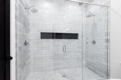Glass Panel Shower